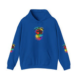 BLACK GAY PROUD FIST UNISEX HOODIE