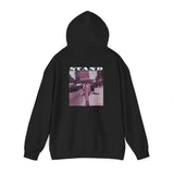 STAND - WHITE UNISEX HOODIE