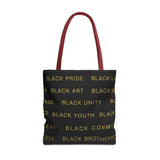 BLACK MAGIC - GOLD LETTERS TOTE BAG