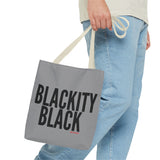 BLACKITY BLACK - BLACK TOTE BAG