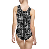EAUX WHITE 1 PIECE SWIM SUIT