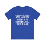 HECKLERS UNISEX SHORT SLEEVE T-SHIRT