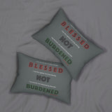 BLACK QUEER RBG LUMBAR PILLOW