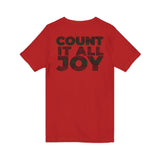 COUNT IT ALL JOY-RBG UNISE V-NECK T-SHIRTS