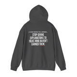 EXPLANATION UNISEX HOODIE