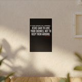 JESUS SAID (CLEAN) CANVAS ART