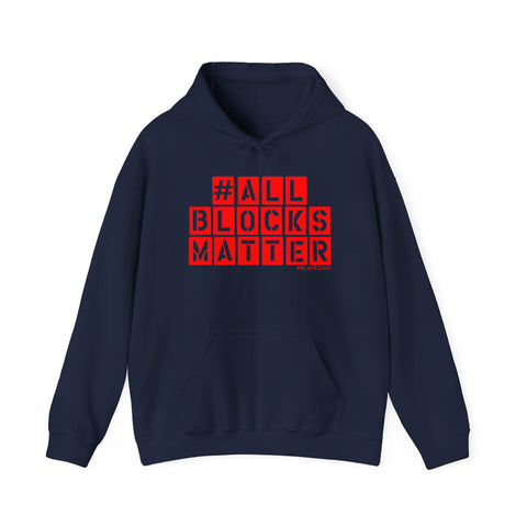 ALLBLOCKSMATTER_Red UNISEX HOODIE