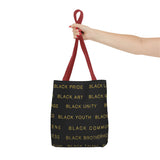 BLACK MAGIC - GOLD LETTERS TOTE BAG