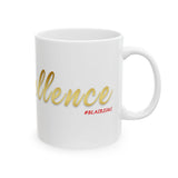 BLAXELLENCE CERAMIC MUG - WHITE 11OZ