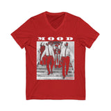MOOD - BLACK UNISEX V-NECK T-SHIRT