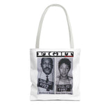 FIGHT - WHITE TOTE BAG