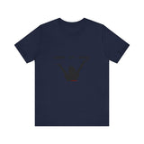 LOOK AT GAWD WHITE UNISEX SHORT SLEEVE