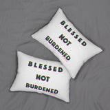 BLACK QUEER RAINBOW LUMBAR PILLOW