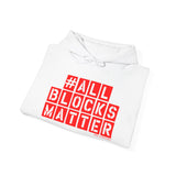 ALLBLOCKSMATTER_Red UNISEX HOODIE
