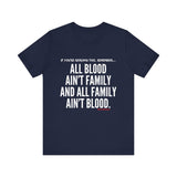 ALL BLOOD UNISEX SHORT SLEEVE T-SHIRT