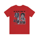 FIGHT - WHITE UNISEX SHORT SLEEVE T-SHIRT