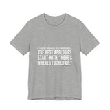 Unisex Jersey Tee with Minimalist Design, Casual T-Shirt for Everyday Wear, Gift for Friends, Lightweight Summer Tee, Perfect for Festivals