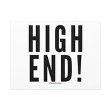 HIGH END BLACK CANVAS ART