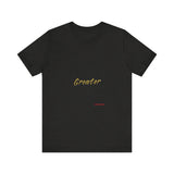 REACH FOR SOMETHING BLACK GOLD UNISEX SHORT SLEEVE T-SHIRTS
