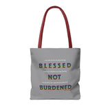 BLACK WOMAN RAINBOW TOTE BAG