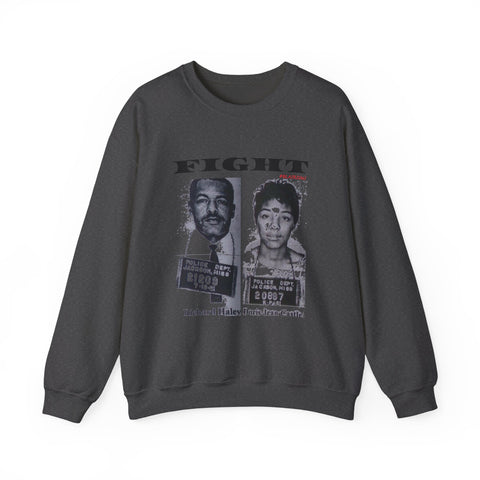 FIGHT - WHITE UNISEX SWEAT SHIRT
