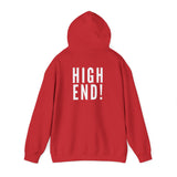 HIGH END WHITE UNISEX HOODIE