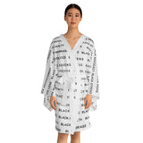 BLACK MAGIC - BLACK LETTERS KIMONO