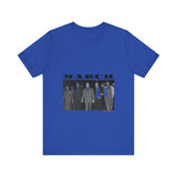 MARCH - BLACK UNISEX SHORT SLEEVE T-SHIRT
