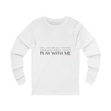 YOU CAN DO ALL THINGS - BLACK UNISEX LONG SLEEVE T-SHIRT