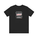 REACH FOR SOMETHING - WHITE RED UNISEX SHORT SLEEVE T-SHIRT