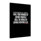 HEAL YOUR WOUNDS CANVAS ART