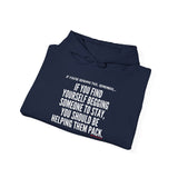HELP THEM PACK UNISEX HOODIE