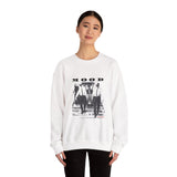 MOOD - WHITE UNISEX SWEAT SHIRT
