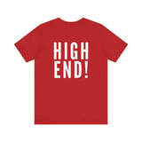HIGH END WHITE UNISEX SHORT SLEEVE T-SHIRTS