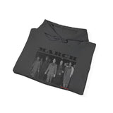 MARCH - BLACK UNISEX HOODIE