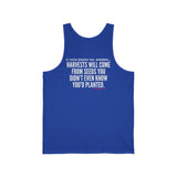 HARVEST UNISEX TANK TOP