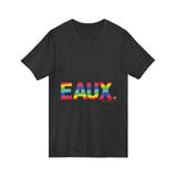 EAUX RAINBOW UNISEX V-NECK T-SHIRTS