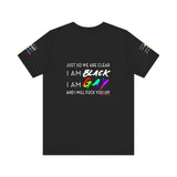 BLACK GAY FUP WHITE UNISEX SHORT SLEEVE T-SHIRTS