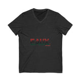 EAUX RBG UNISEX V-NECK T-SHIRTS