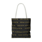 BLACK MAGIC - GOLD LETTERS TOTE BAG
