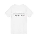 YOU CAN DO ALL THINGS - BLACK UNISEX V-NECK T-SHIRT