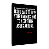 JESUS SAID CANVAS ART