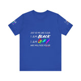 BLACK GAY FUP WHITE UNISEX SHORT SLEEVE T-SHIRTS