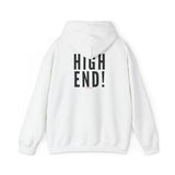 HIGH END BLACK UNISEX HOODIE