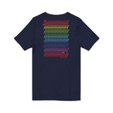 BIIIIIITCH RAINBOW UNISEX  V-NECK T-SHIRTS
