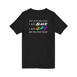 BLACK GAY FUP WHITE UNISEX V-NECK T-SHIRTS