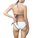 V EAUX IV - BLACK W/ GOLD EAUX 2PIECE SWIM SUITE