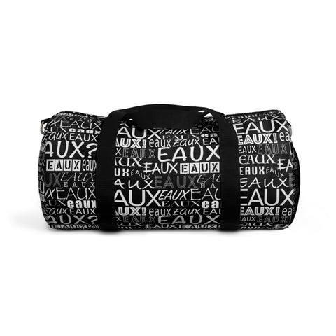 EAUX WHITE DUFFEL BAG