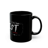 RESIST - BLACK CERAMIC MUG - BLACK 11OZ