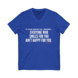 SMILES FOR YOU UNISEX V-NECK T-SHIRT